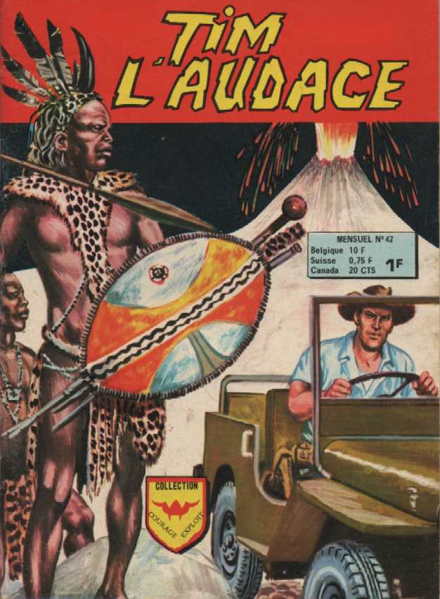 Scan de la Couverture Tim L'Audace 2 n 42